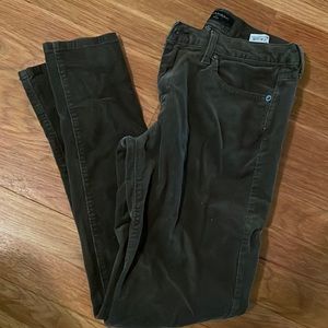 EUC Banana Republic size 27 corduroys